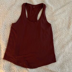 lululemon athletica Women’s Racerback Tank Top in Burgundy